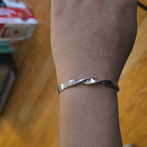 Banana Republic Twist Cuff Bracelet adjustable
